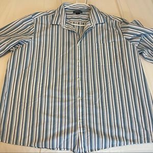 Men’s 3XL Claiborne striped dress shirt